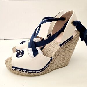 GUCCI espadrille with ribbon tie